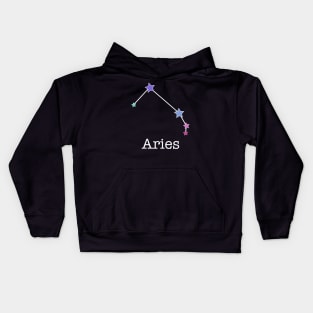 A Zodiac Sign Test Aries Kids Hoodie